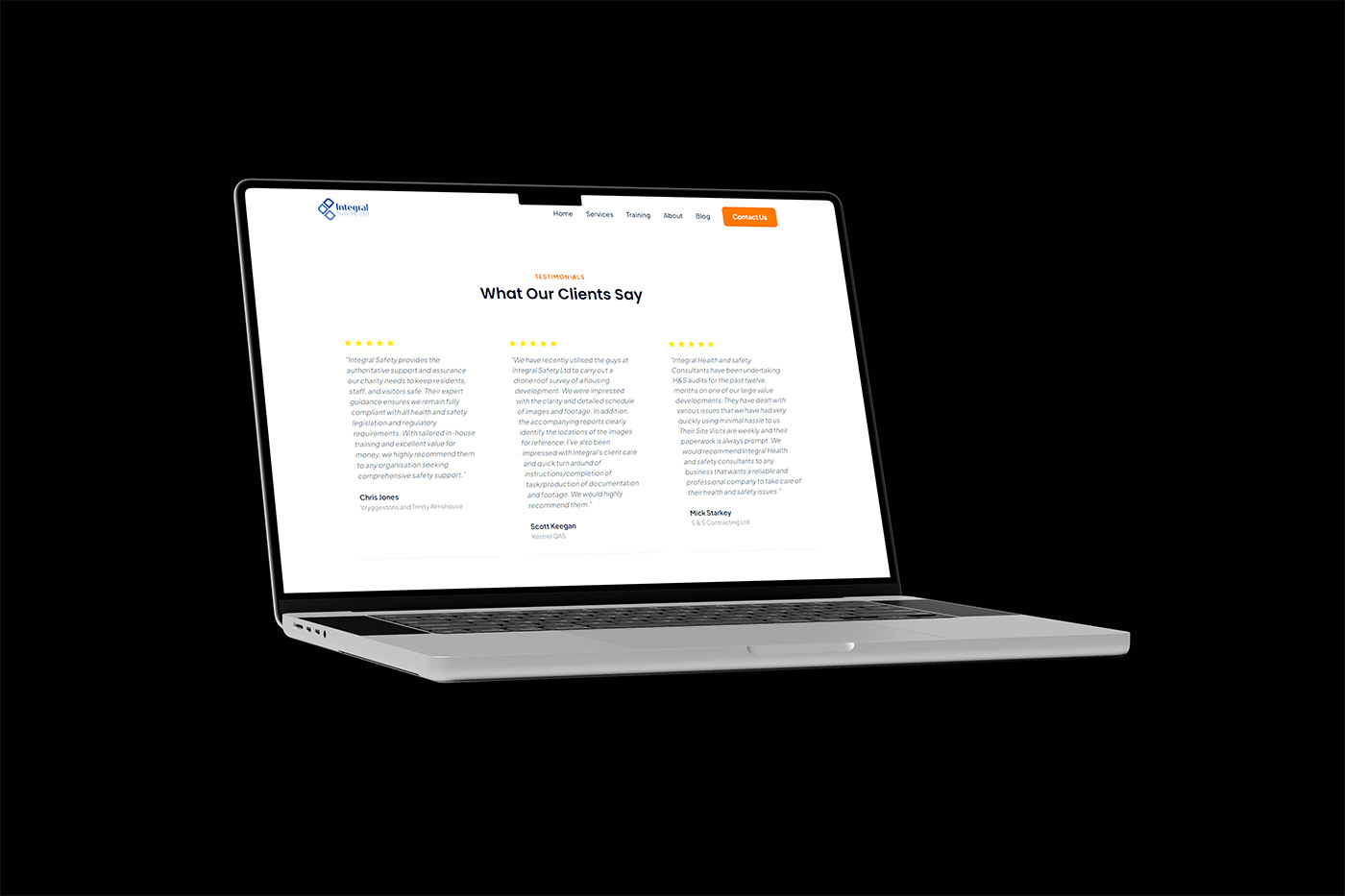 Integral Safety testimonials